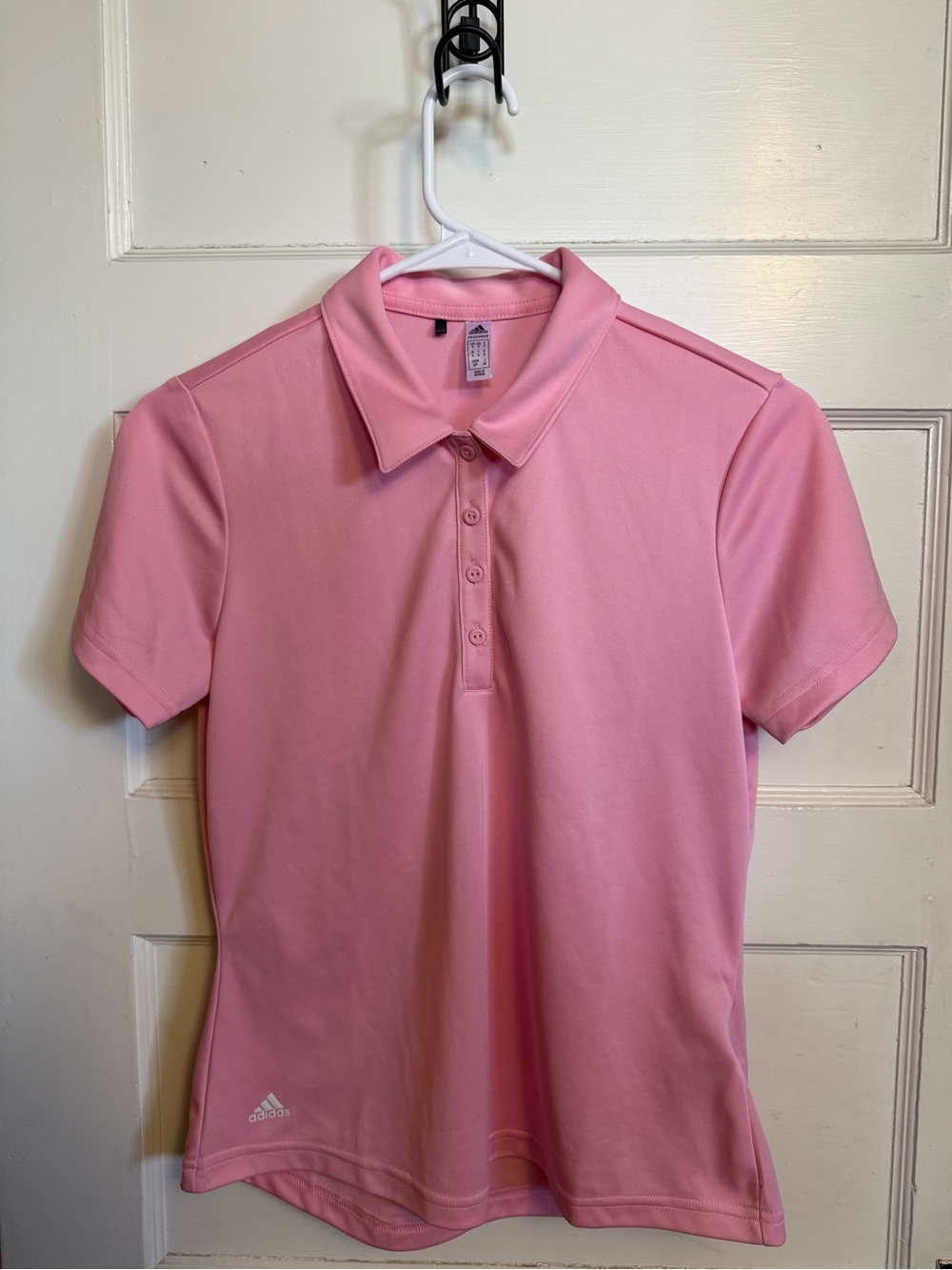 Adidas Pink Women's Polo Top Size Small